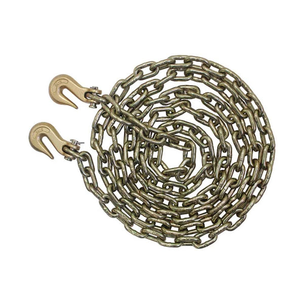 3/8" Grade 70 Transport Chain with Grab Hooks each end - besttoolsusa - besttoolsusa - Grade 70 Chain