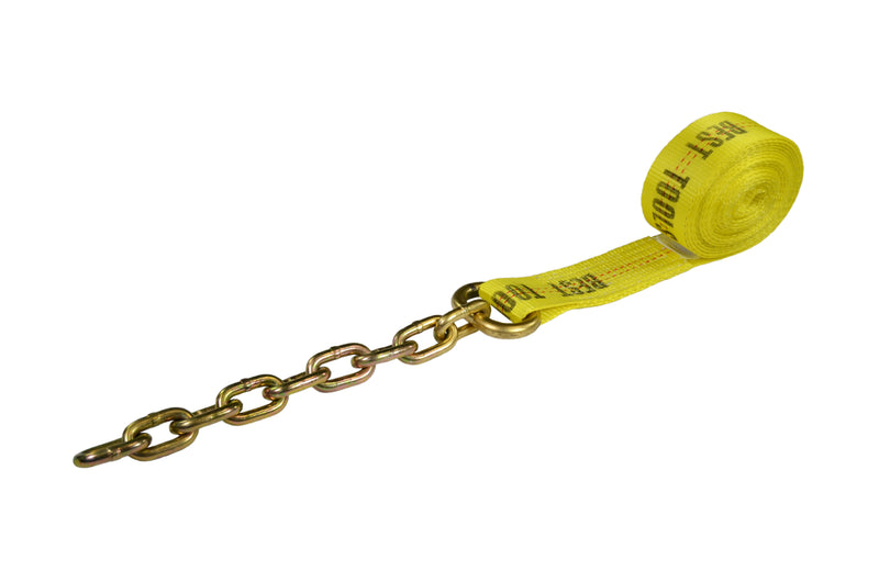 2" x 14ft Chain Tail Straps