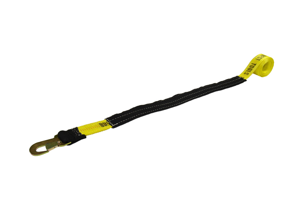 Heavy-Duty Flat Snap Straps | 2" x 8' Tie-Down with 3,335 lb WLL