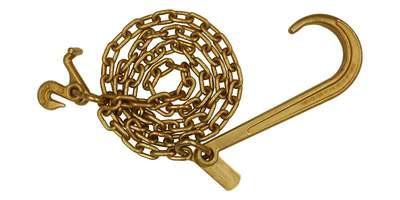 5/16" J Hook Tow Chain with T & Grab Hook