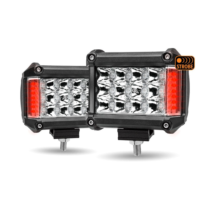 Cube Worklight with Red Side Strobe