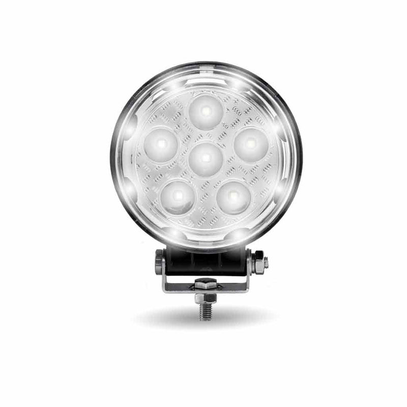 4.5" ROUND 'RADIANT SERIES' COMBINATION SPOT & FLOOD LED WORK LAMP WITH 360° SIDE LIGHT OUTPUT - besttoolsusa - Trux - 