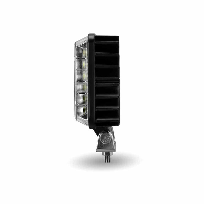 4.25" SQUARE 'RADIANT SERIES' COMBINATION SPOT & FLOOD LED WORK LAMP WITH 360° SIDE LIGHT OUTPUT - besttoolsusa - Trux - 