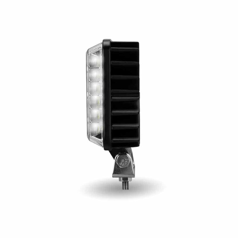 4.25" SQUARE 'RADIANT SERIES' COMBINATION SPOT & FLOOD LED WORK LAMP WITH 360° SIDE LIGHT OUTPUT - besttoolsusa - Trux - 