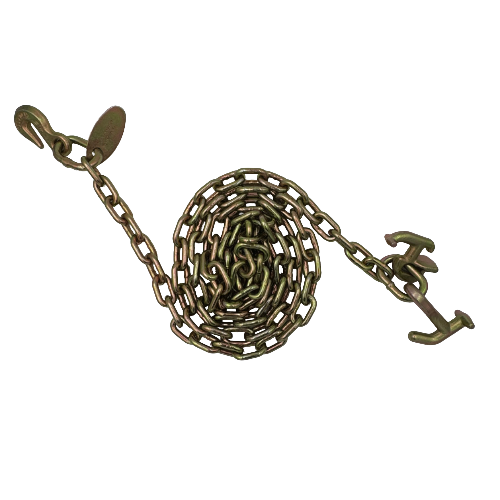 5/16"x10FT Tow Chain with Grab Hook &amp; R-Hammerhead™ T/J Combo Hook