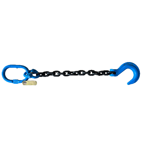 5/8''X 2' Grade 100 Chain Hook Assembly with Master Link, Connecting Links & Foundry Hook