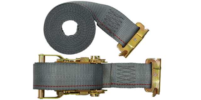 2" x 16' Ratchet Buckle E Track Strap - Box of 20.
