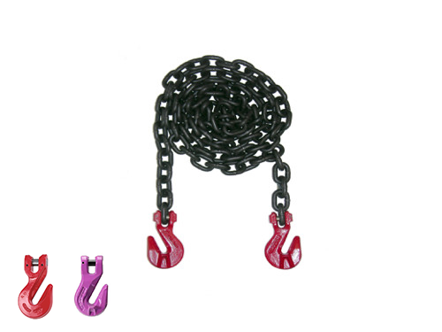 5/8" G100 Chains with Grab Hooks each end - besttoolsusa - besttoolsusa - Grade 100 Chain
