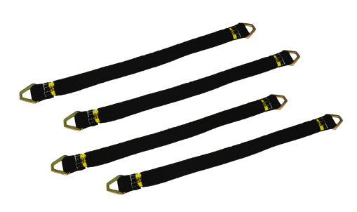 Axle Straps with Sleeve Kit includes 4pcs of 2" x 36" Straps.