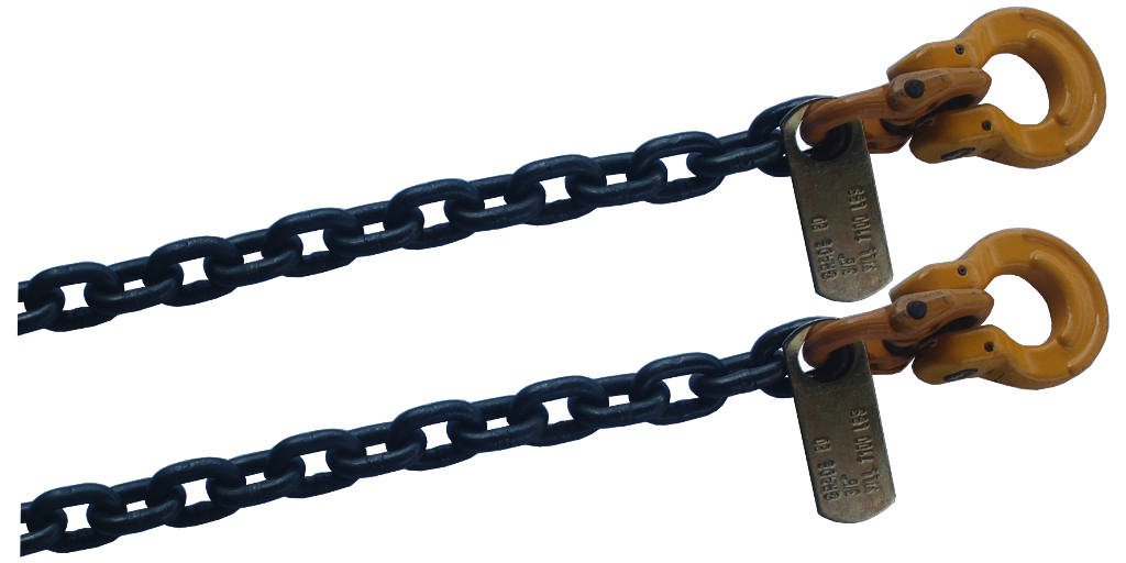 1/2"  Gr80 Axle Chain w/ Omega Link -Sold in Pair & Free Shipping - besttoolsusa - Me - Recovery Chains