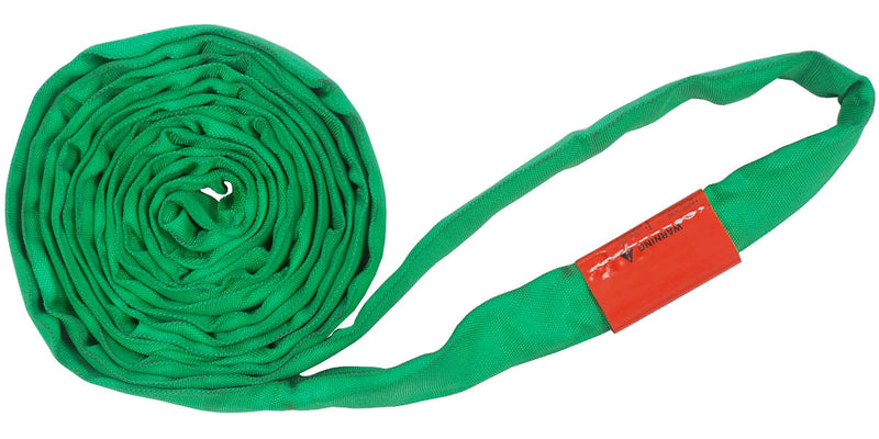 Green Polyester Round Slings 