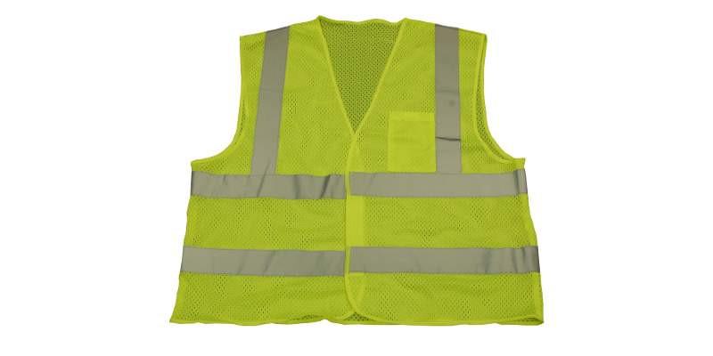 Safety Vest Green Mesh with 2'' Reflective Tape - besttoolsusa - Me - Safety Vest