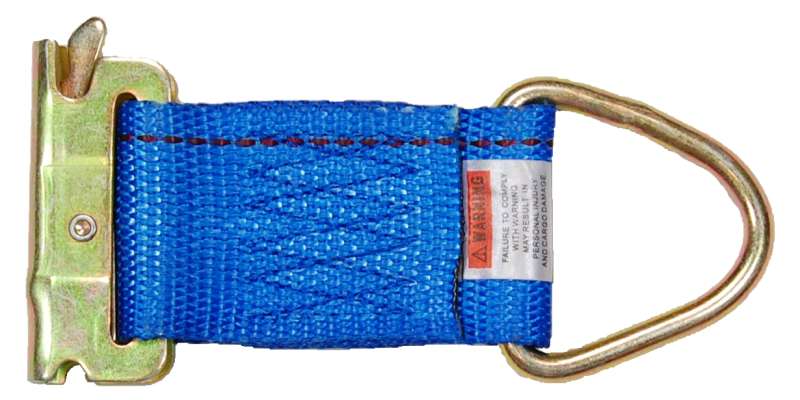 2"x6" Rope Tie Off W/ D-Ring & Spring E-Fitting