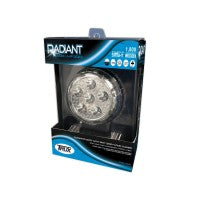 4.5" ROUND 'RADIANT SERIES' COMBINATION SPOT & FLOOD LED WORK LAMP WITH 360° SIDE LIGHT OUTPUT