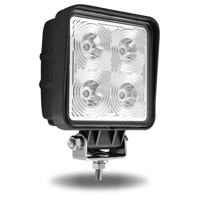 Next Generation Universal White Square Work Light with 360 Degree Side Diodes