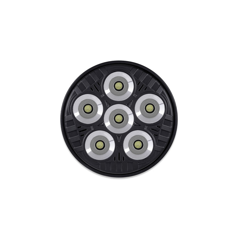 5" LEGACY SERIES 4411 REPLACEMENT BLACK ROUND SPOT BEAM LED WORK LIGHT (6 DIODES)